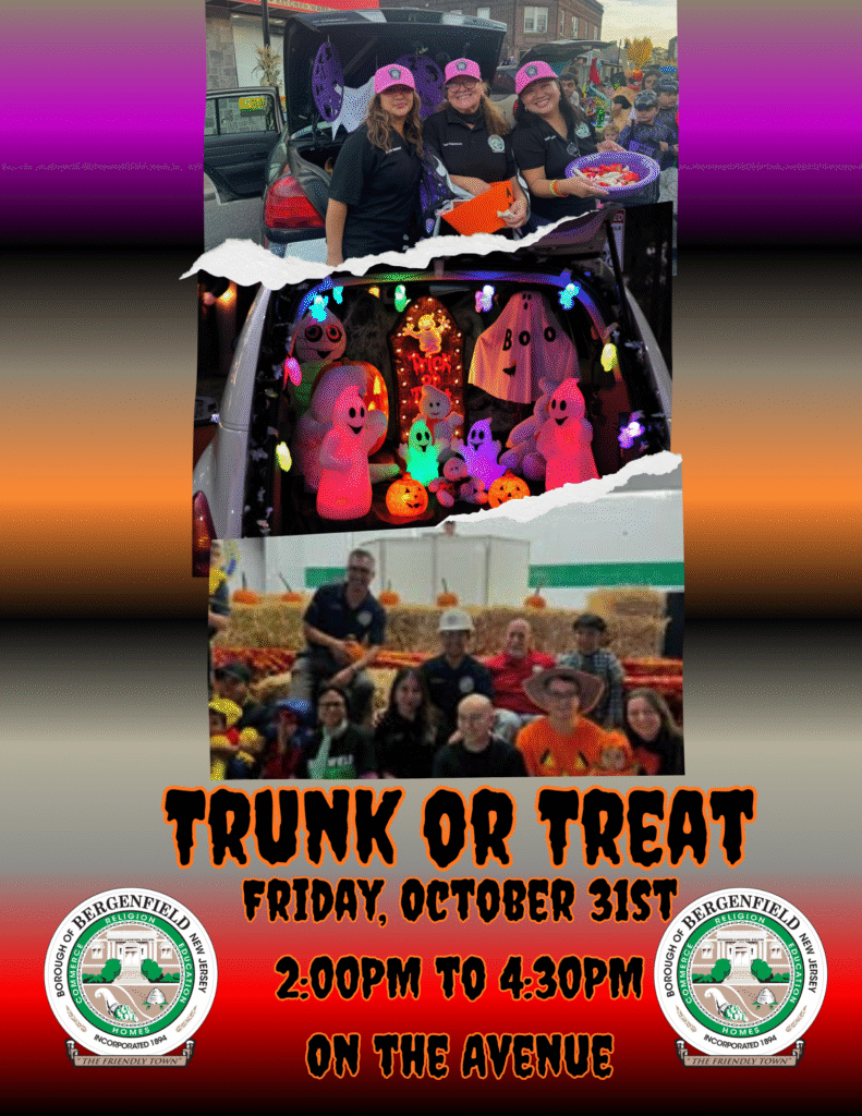 Bergenfield Trunk Or Treat 2022
